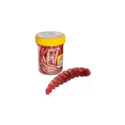 Berkley Red Scales Powerbait Honey Worm