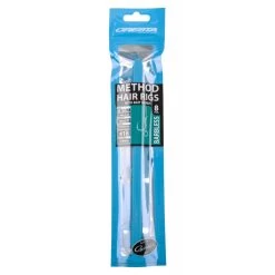 Cresta Method Hair Rigs With Bait Bands Barbless 4" Size 10 (0.26mm)