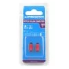 Cresta Soft Cap Hollow Connectors Large Red