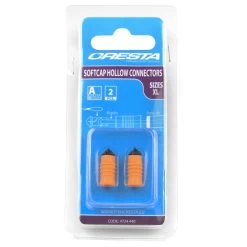 Cresta Soft Cap Hollow Connectors X Large Orange