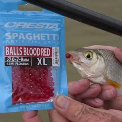 Cresta XL Balls Blood Red Spaghetti -Hengelsportwinkel cresta spaghetti balls blood red xl 2