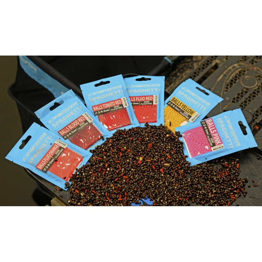 Cresta Balls Tomato Red Spaghetti 2 Cresta Balls Tomato Red Spaghetti - Afbeelding 2