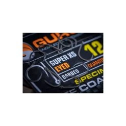 Guru Super XS Eyed Size 18 Barbed Hook -Hengelsportwinkel guru super xs eyed barbed hook size 18 2
