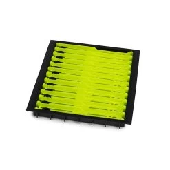 Hengelsportwinkel 18 Matrix 18 Cm Lime Small Winder Tray 12 Winders