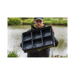 Matrix EVA XL Bait Tray Inc. 6 X Tubs -Hengelsportwinkel matrix eva xl bait tray inc 6 x tubs 2