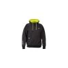 Matrix Minimal Black Marl Hoody Large