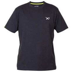 Matrix Minimal Black Marl T Shirt X Large