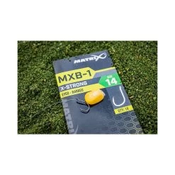 Matrix MXB-1 X-Strong Eyed Size 14 Barbed Hook -Hengelsportwinkel matrix mxb 1 x strong eyed barbed hook size 14 4