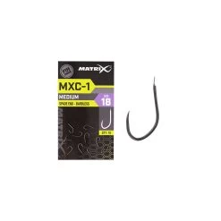 Matrix MXC-1 Medium Spade End Size 18 Barbless Hook