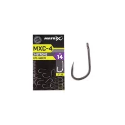 Hengelsportwinkel 28 Matrix MXC-4 X-Strong Eyed Size 16 Barbless Hook