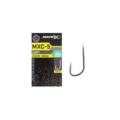 Matrix MXC-5 Light Spade End Size 18 Barbless Hook