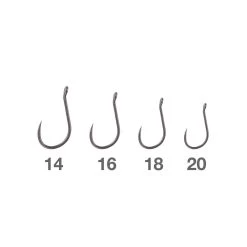 Matrix MXC-6 Medium Eyed Size 16 Barbless Hook -Hengelsportwinkel matrix mxc 6 medium eyed barbless hook size 16 2
