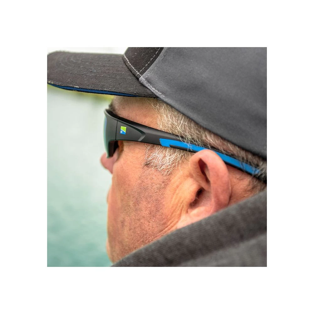 Preston Floater Pro Polarised Sunglasses Blue Lens 4 Preston Floater Pro Polarised Sunglasses Blue Lens - Afbeelding 4