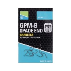 Preston GPM-B Spade End Size 16 Barbless Hook