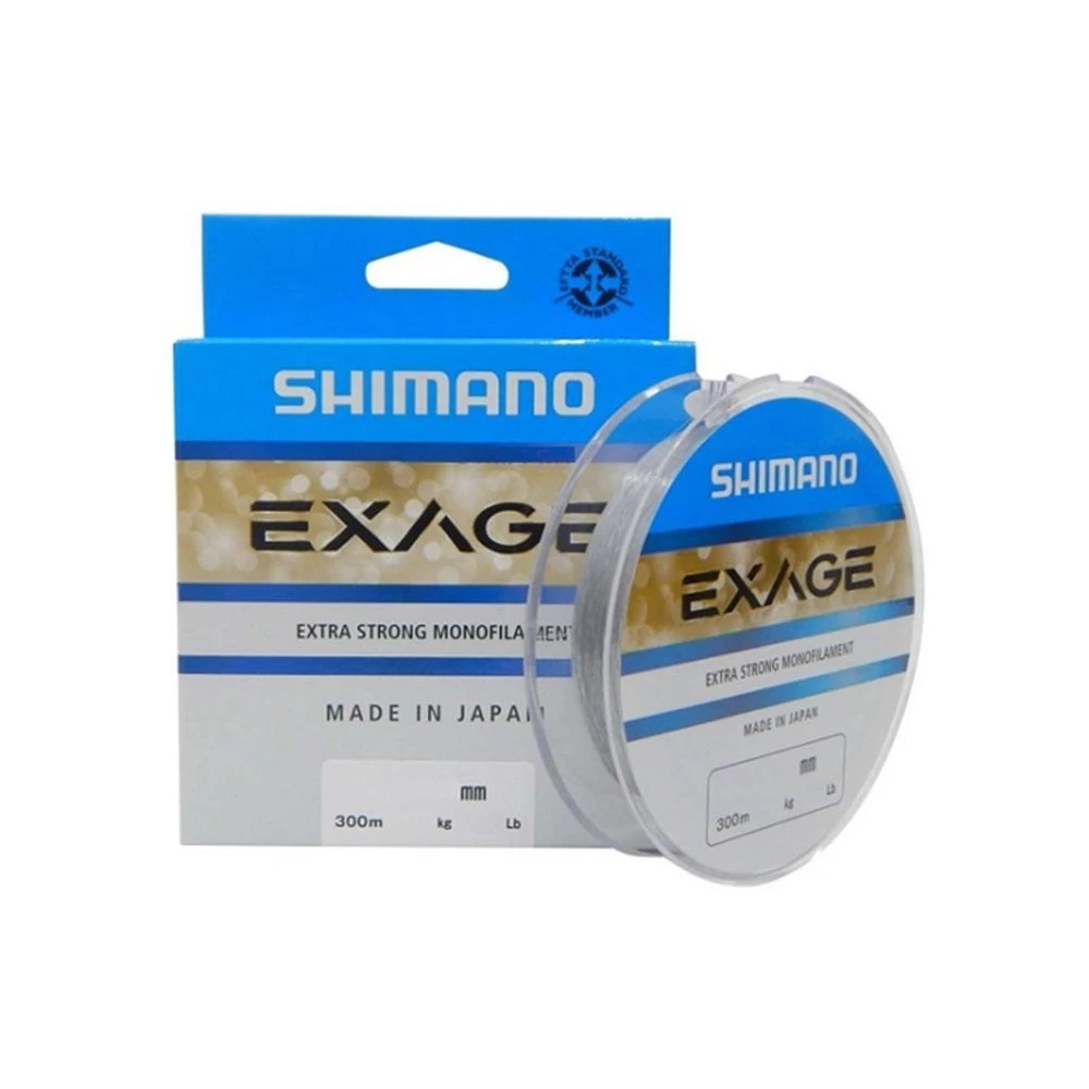 Shimano Exage Monofilament 0.165 Mm 1 Shimano Exage Monofilament 0.165 Mm