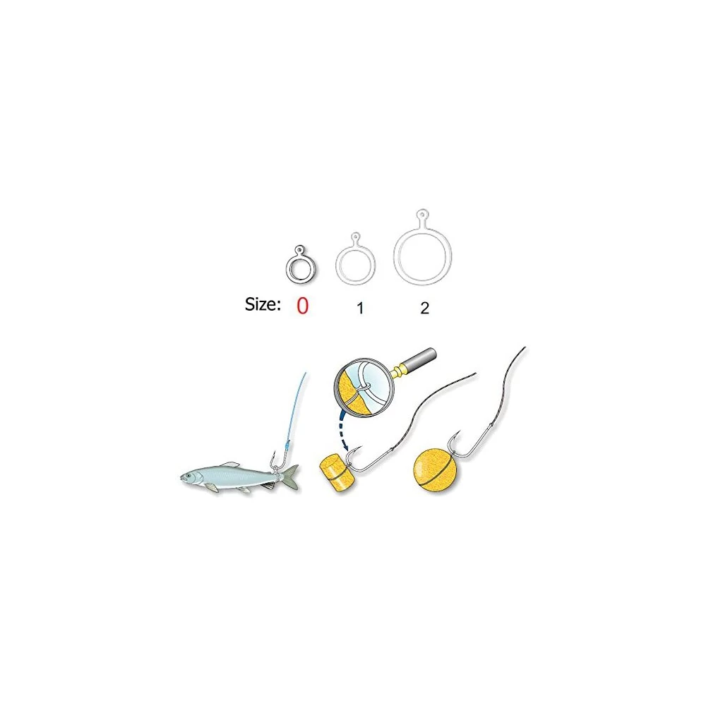 Stonfo Bait Elastic Rings Size 2.5 2 Stonfo Bait Elastic Rings Size 2.5 - Afbeelding 2