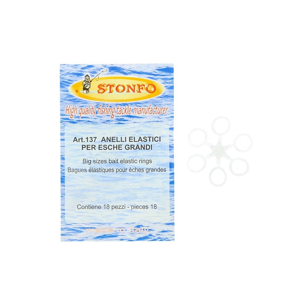 Stonfo Bait Elastic Rings Size 2.5 1 Stonfo Bait Elastic Rings Size 2.5