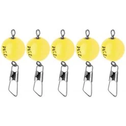 Spro Trout Master Swivel Snap Pilots Yellow 12 Mm